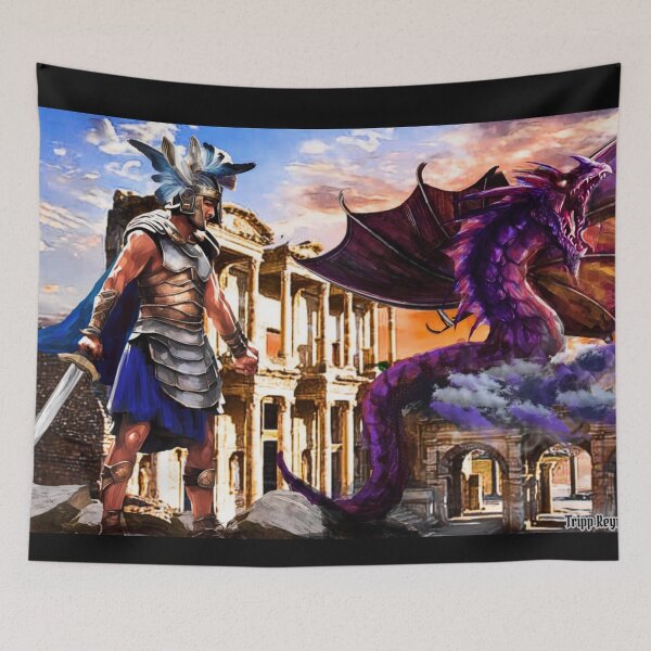 Item preview, Gatekeeper of Petra designed and sold by Tripp Art Studio.