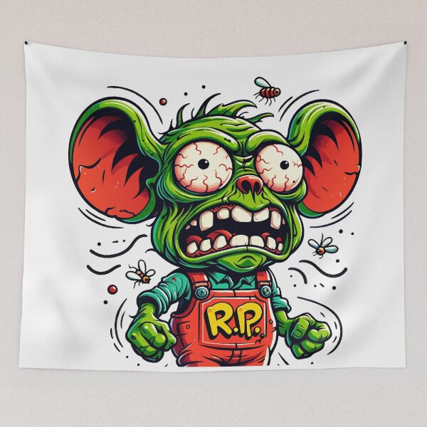 Item preview, RIP Zombie Rat Fink designed and sold by Designowner.