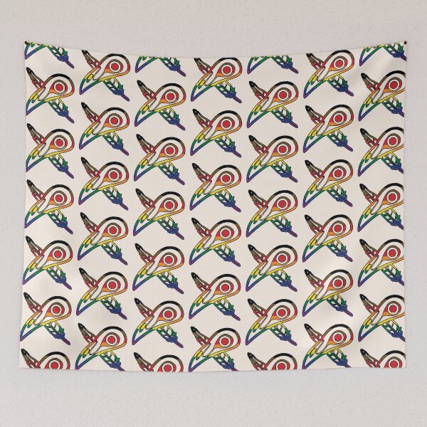 Item preview, Pride Crow (Philadelphia Pride Flag) designed and sold by Skyseeker-Art.