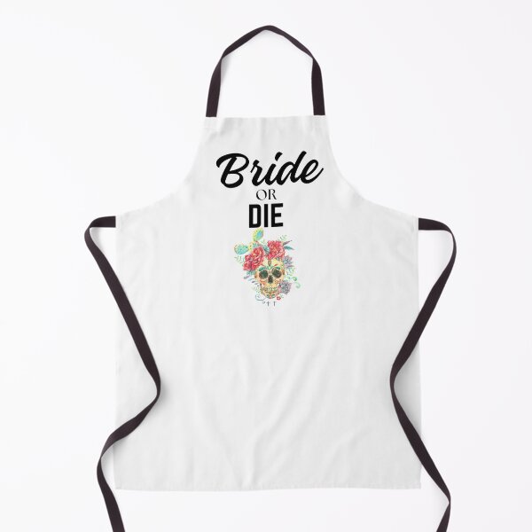 Item preview, Bride Or Die Funny Skeleton Bridal Party Wedding Day designed and sold by MagicSD Designs.