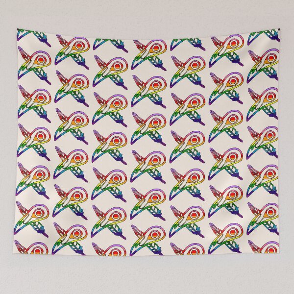 Item preview, Pride Crow (Gilbert Baker Pride Flag) designed and sold by Skyseeker-Art.
