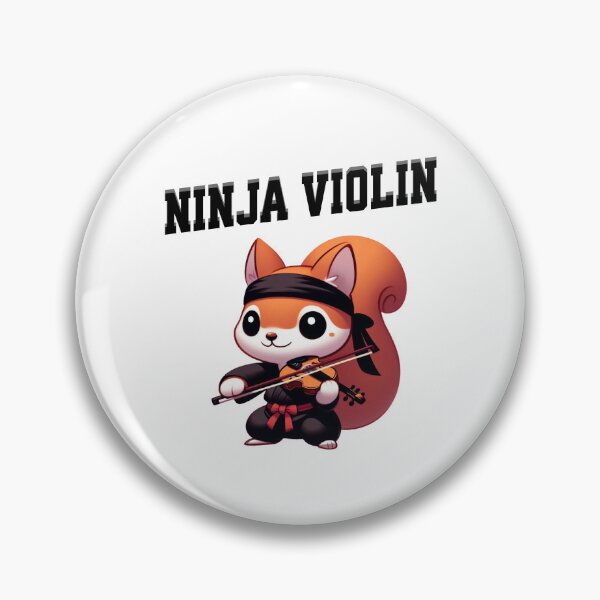 Item preview, Violin Ninja Squirrel designed and sold by LemuellTrends.