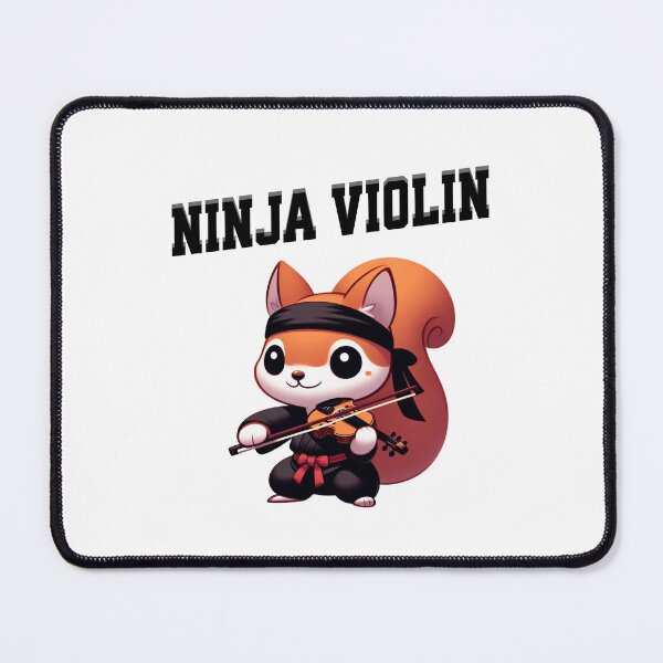 Item preview, Violin Ninja Squirrel designed and sold by LemuellTrends.