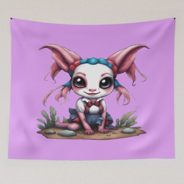 Item preview, Harley The Axolotl, Product Colour: Lavender designed and sold by Midnight Veil Designs.
