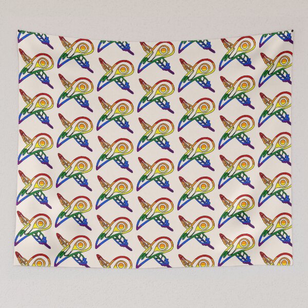 Item preview, Pride Crow (Rainbow Pride Flag) designed and sold by Skyseeker-Art.