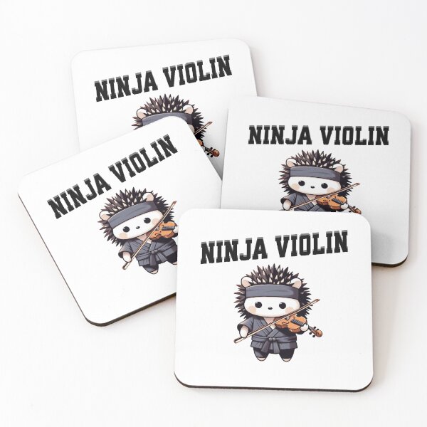 Item preview, Violin Ninja Hedgehog designed and sold by LemuellTrends.