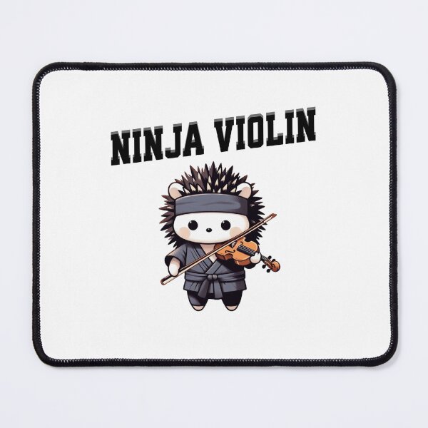 Item preview, Violin Ninja Hedgehog designed and sold by LemuellTrends.