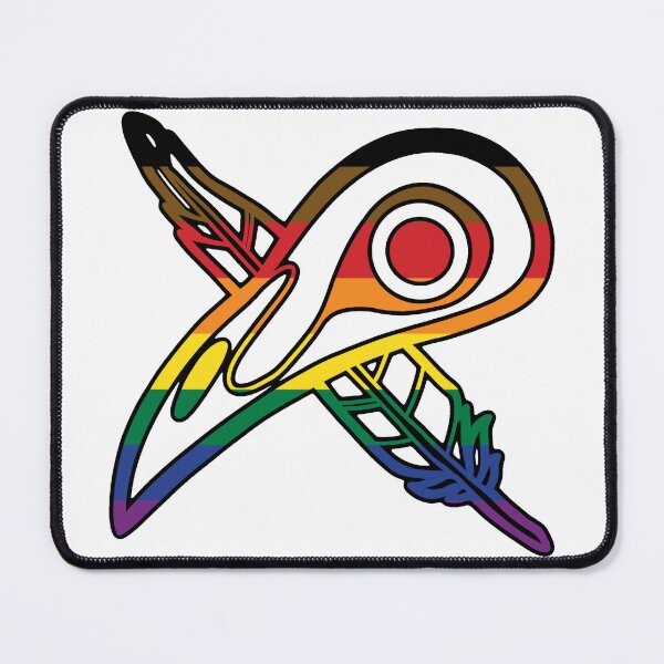 Item preview, Pride Crow (Philadelphia Pride Flag) designed and sold by Skyseeker-Art.