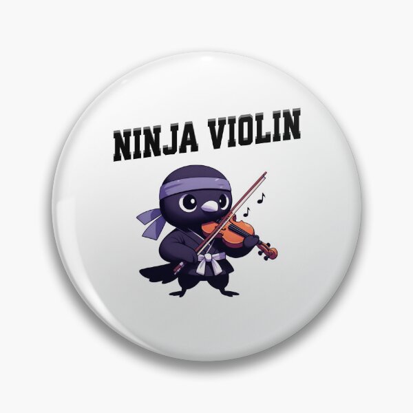 Item preview, Violin Ninja Crow designed and sold by LemuellTrends.