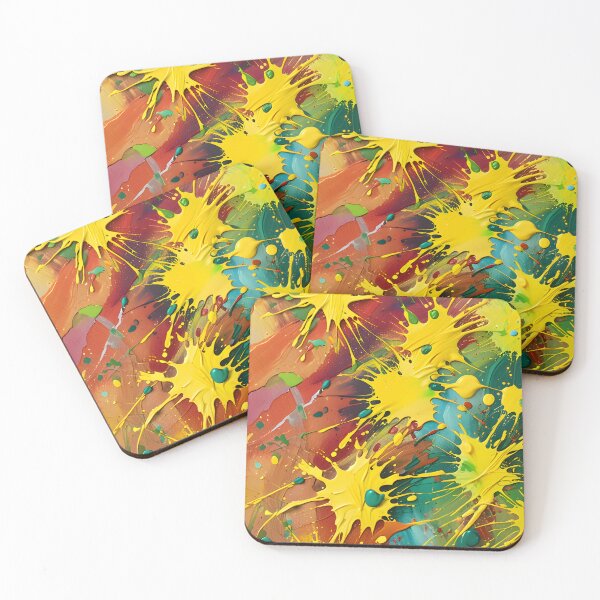 Item preview, Vibrant Yellow Splash designed and sold by MrKATORSKI.