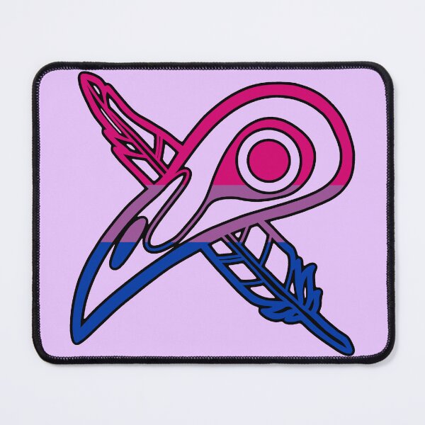Item preview, Pride Crow (Bisexual Pride Flag) designed and sold by Skyseeker-Art.
