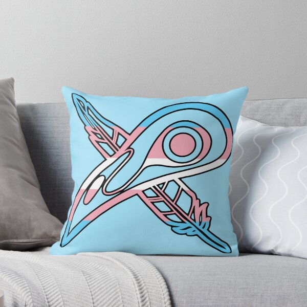 Item preview, Pride Crow (Transgender Pride Flag) designed and sold by Skyseeker-Art.