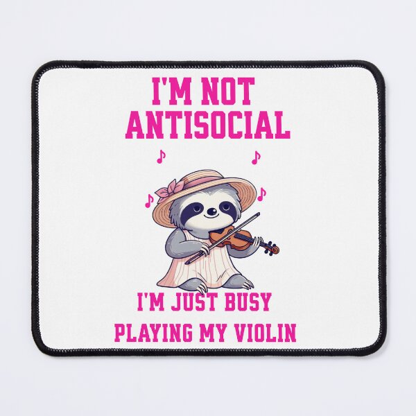 Item preview, Violin Themed Womens Sloth designed and sold by LemuellTrends.