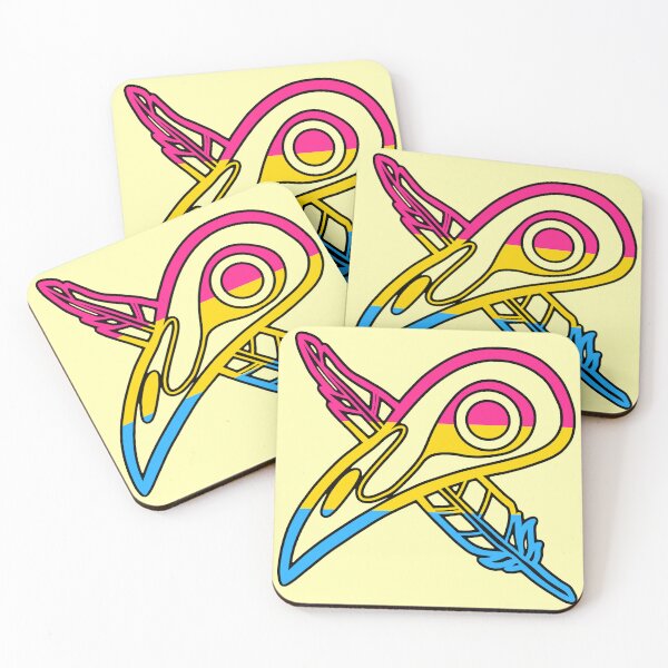 Item preview, Pride Crow (Pansexual Pride Flag) designed and sold by Skyseeker-Art.