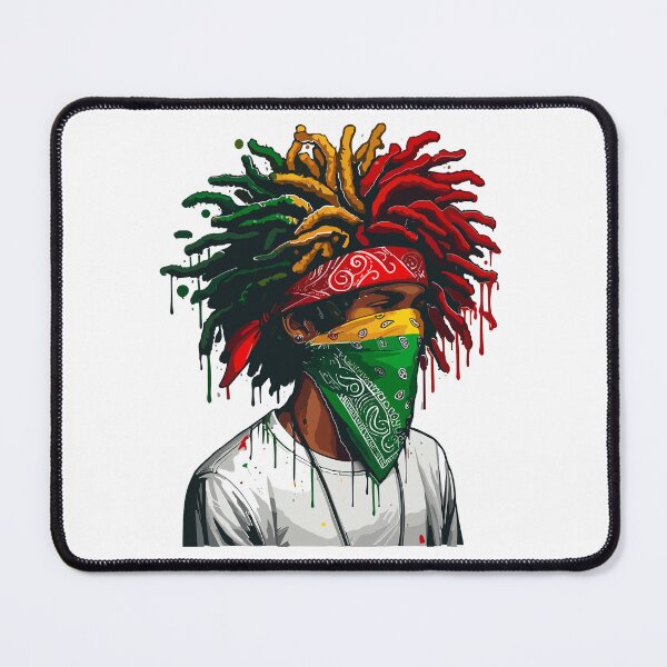 Item preview, Juneteenth African American Black History Sunflower Face designed and sold by Artistoos.