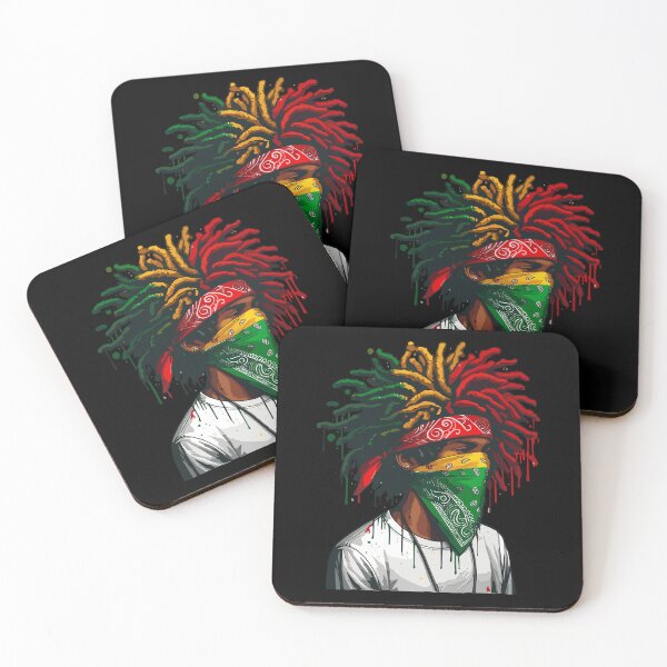 Item preview, Juneteenth African American Black History Sunflower Face designed and sold by Artistoos.