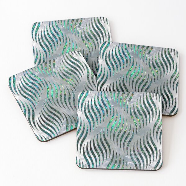 Item preview, Abstract Ripple  Abalone and Mother of pearl  designed and sold by Nartissima.