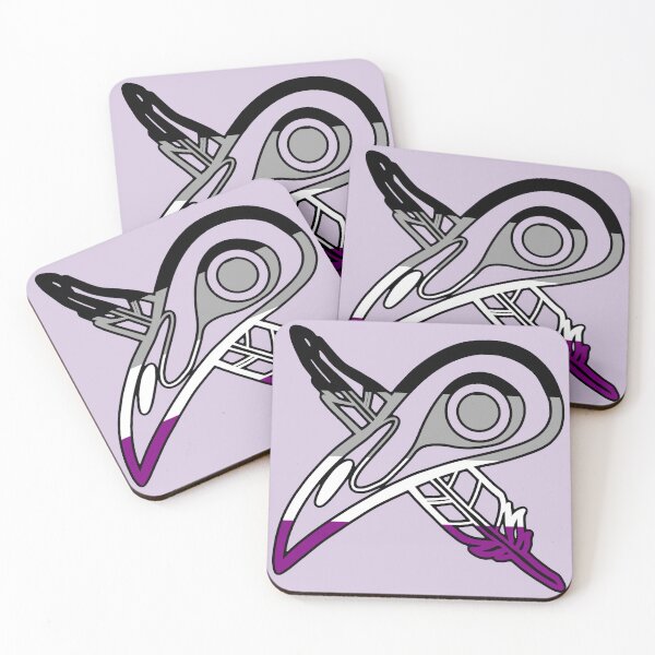 Item preview, Pride Crow (Asexual Pride Flag) designed and sold by Skyseeker-Art.