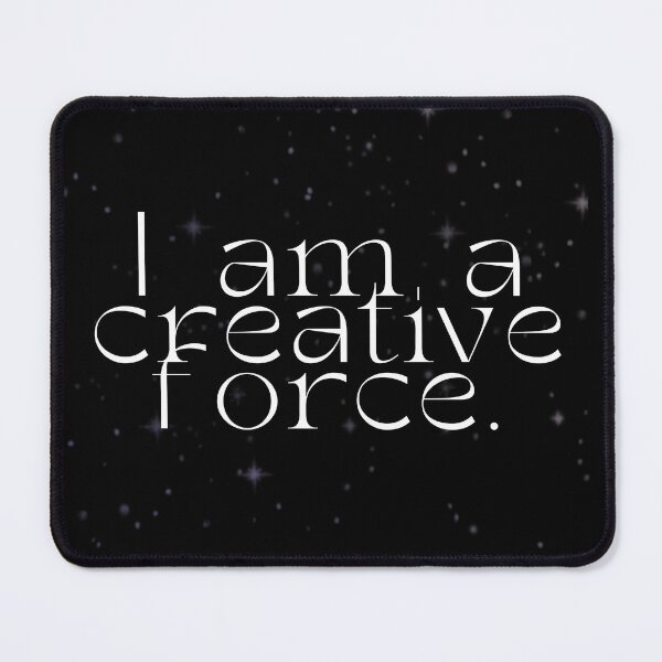 Item preview, 'I am a creative force' Affirmation Card designed and sold by notastranger.