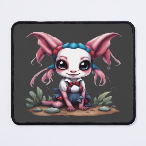 Item preview, Harley The Axolotl, Product Colour: Shadow Grey designed and sold by Midnight Veil Designs.