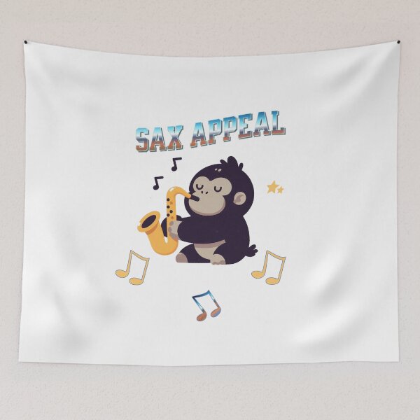 Item preview, Alto Saxophone Gorilla designed and sold by LemuellTrends.