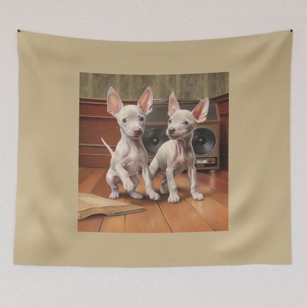 Item preview, Arte de los terriers americanos sin pelo (Diseño 2) designed and sold by Samuelsboro.