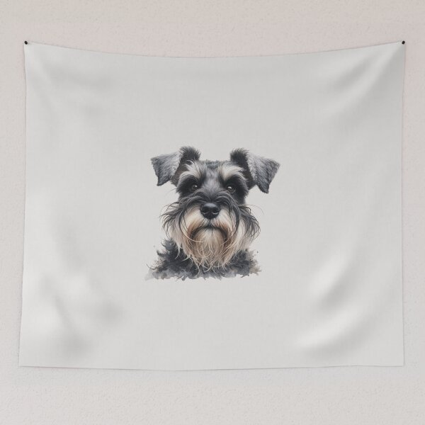 Item preview, Miniature Schnauzer Portrait designed and sold by HWCanada.