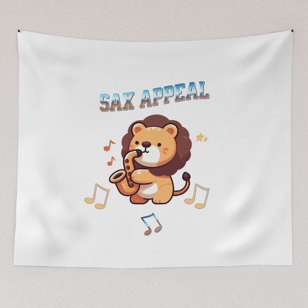 Item preview, Alto Saxophone Lion designed and sold by LemuellTrends.