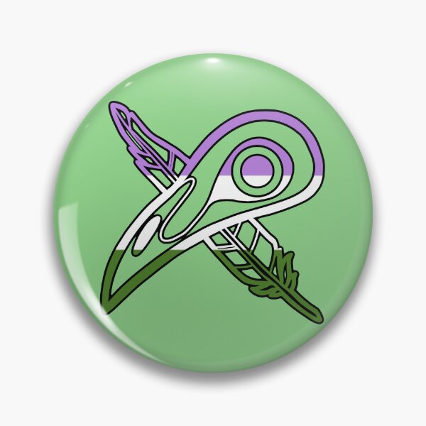 Item preview, Pride Crow (Genderqueer Pride Flag) designed and sold by Skyseeker-Art.