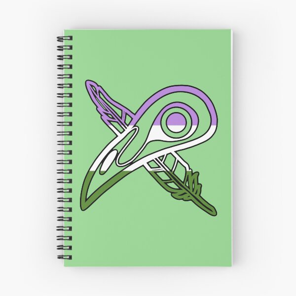 Item preview, Pride Crow (Genderqueer Pride Flag) designed and sold by Skyseeker-Art.