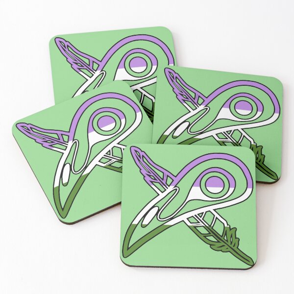 Item preview, Pride Crow (Genderqueer Pride Flag) designed and sold by Skyseeker-Art.