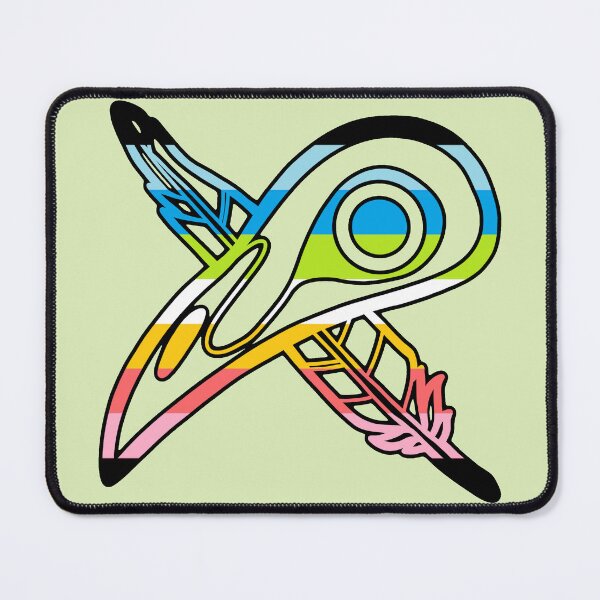 Item preview, Pride Crow (Queer Pride Flag) designed and sold by Skyseeker-Art.