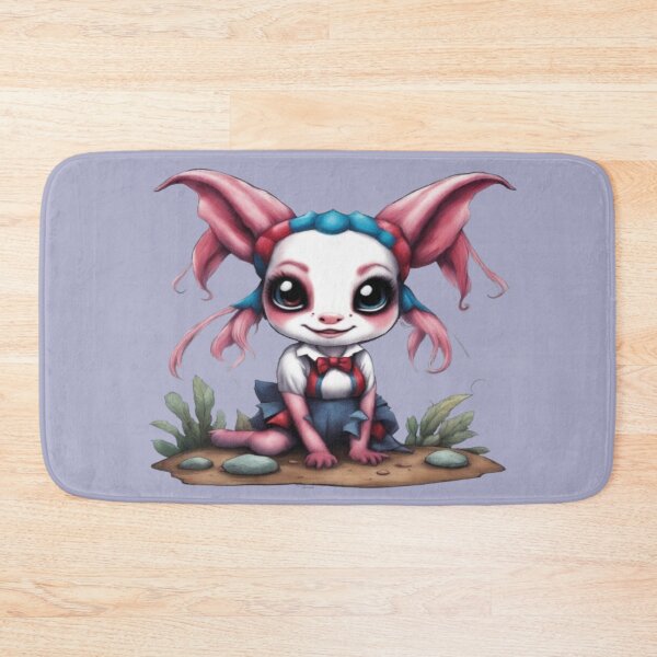 Item preview, Harley The Axolotl, Product Colour: Silver  designed and sold by Midnight Veil Designs.