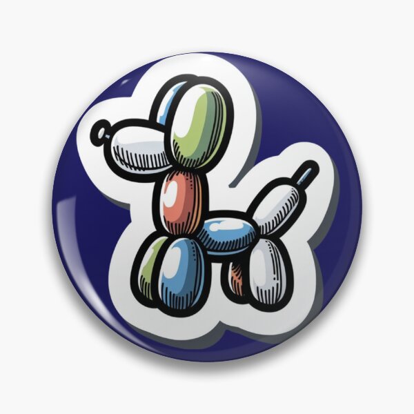 Item preview, Colorful Balloon Dog Sticker designed and sold by Gay-Koala.