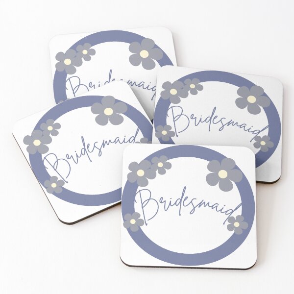 Item preview, Bridesmaid Floral Ring designed and sold by thankluckystars.