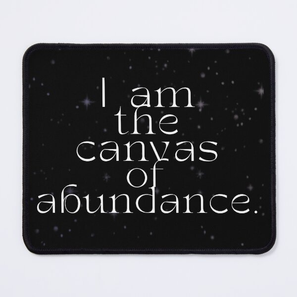 Item preview, 'I am the canvas of abundance' Affirmation Card designed and sold by notastranger.