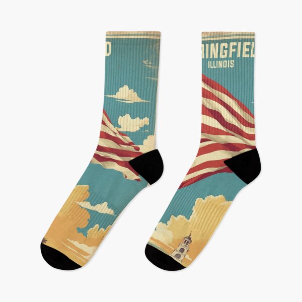 Item preview, Springfield Illinois USA Vintage Travel Tourism  designed and sold by TravelersGems.