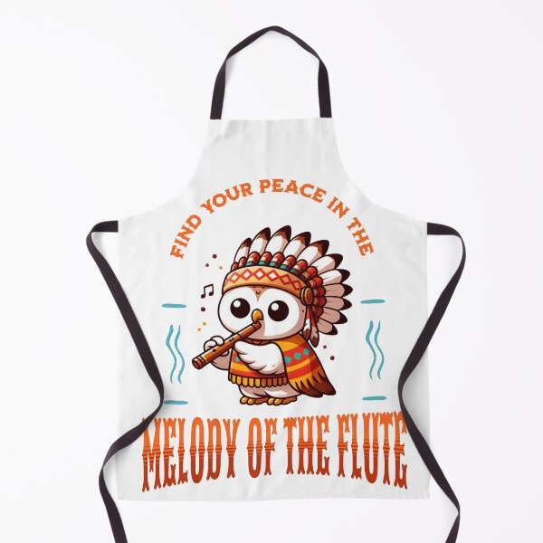 Item preview, native american flute player Owl designed and sold by LemuellTrends.