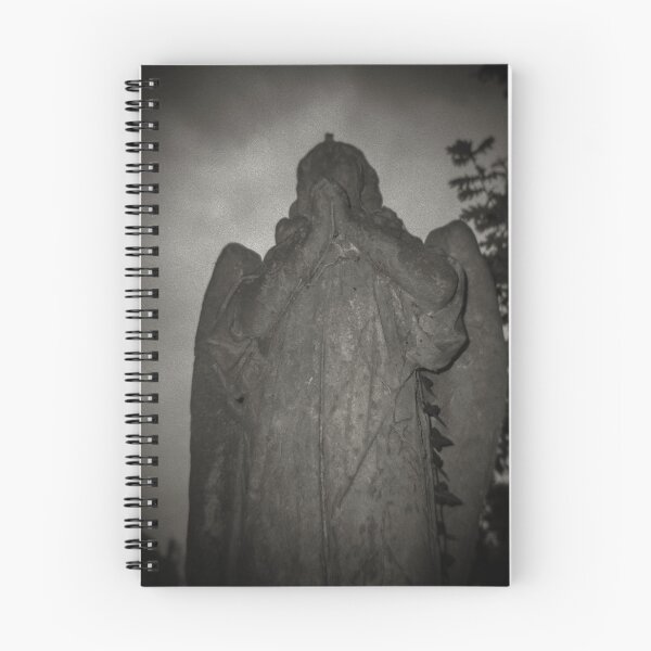 Item preview, Fine Art Photograph Made With Toy Camera - Angel Statue, Gravestone, Abney Park, London designed and sold by Christopher Ball.