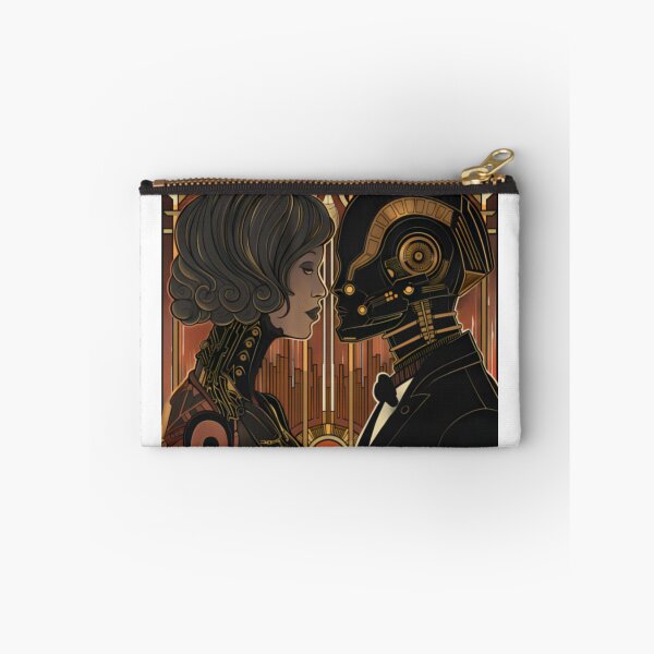 Artikelvorschau, Space Opera im Stil des Art Déco der 1920er Jahre, illustriert von Jugendstilkünstlern, mit Jazz spielenden Androiden entworfen und verkauft von deepglitchart.