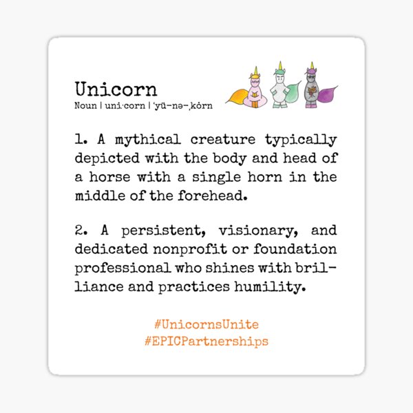 I am a Unicorn Sticker