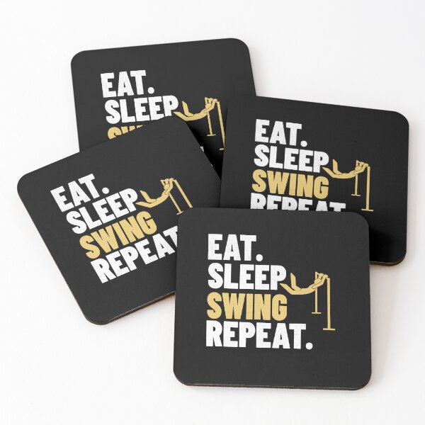 Item preview, Eat Sleep Swing Repeat Gymnastics Gift designed and sold by InspireHubWear.