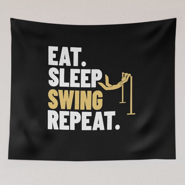 Item preview, Eat Sleep Swing Repeat Gymnastics Gift designed and sold by InspireHubWear.