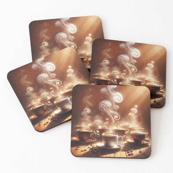 Item preview, Aromatic Coffee Mornings designed and sold by ArtemisDesignAI.