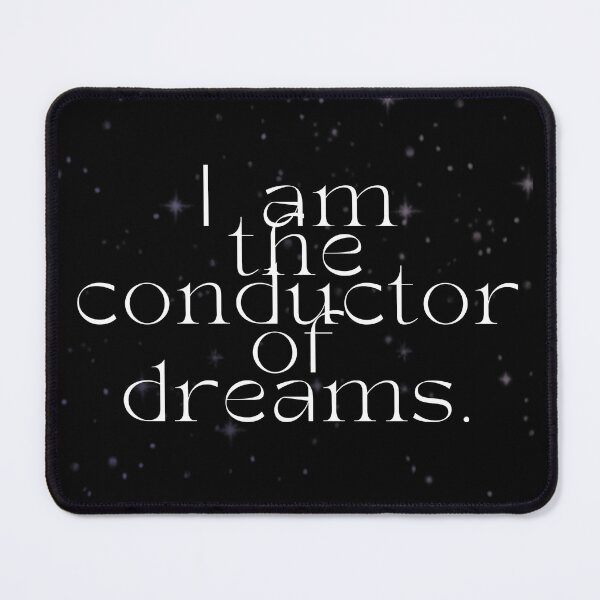 Item preview, 'I am the conductor of dreams' Affirmation Card designed and sold by notastranger.