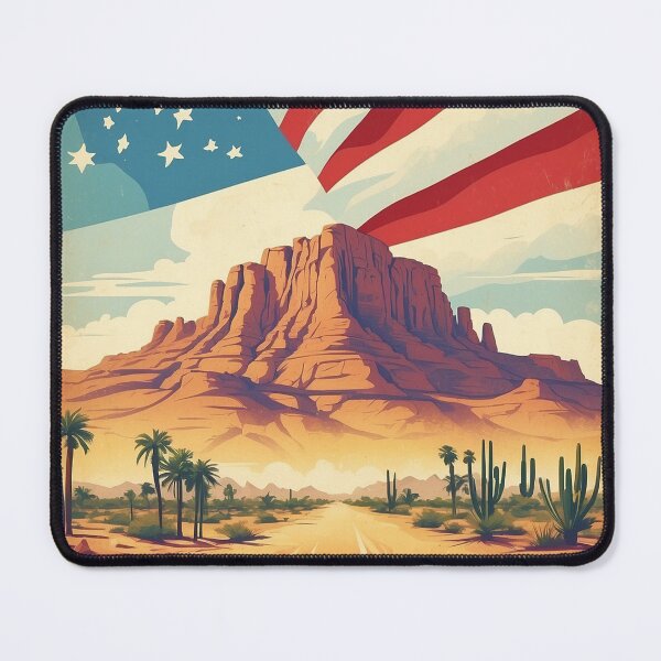 Item preview, Tempe Arizona USA Vintage Travel Tourism  designed and sold by TravelersGems.