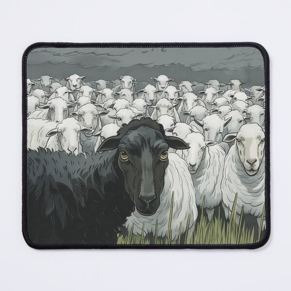 Item preview, Black Sheep of the Family (angry) designed and sold by Samuelsboro.