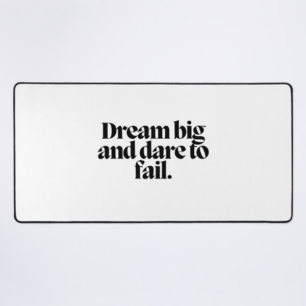 Item preview, Dream big and dare to fail.  designed and sold by CharmStudio.