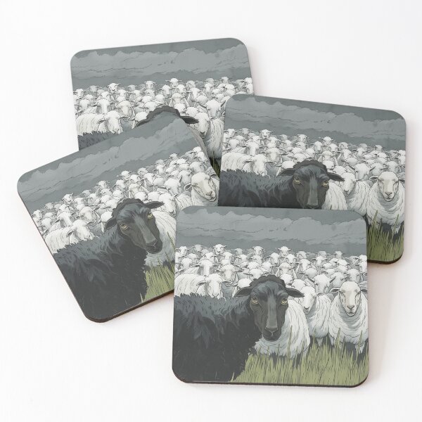 Item preview, Black Sheep of the Family (angry) designed and sold by Samuelsboro.