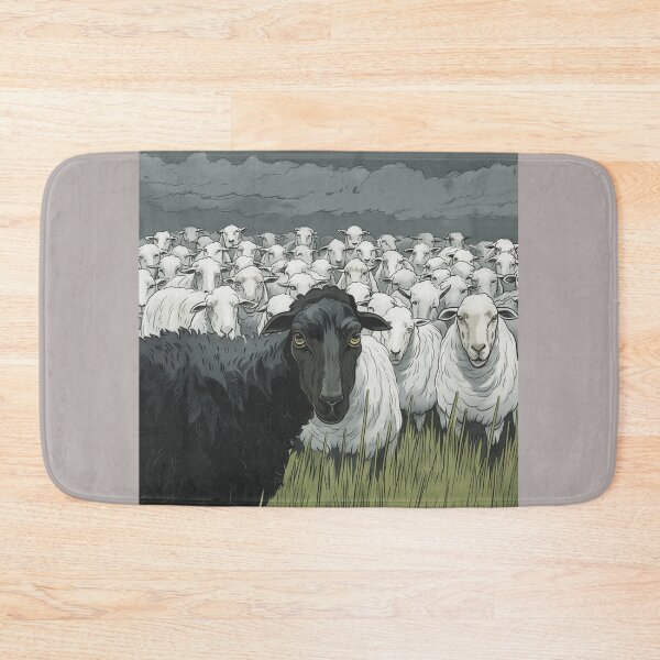 Item preview, Black Sheep of the Family (angry) designed and sold by Samuelsboro.